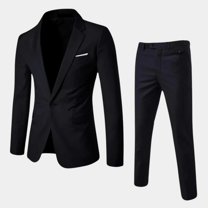 Elegant Herenpak Blazer en Pantalon Set