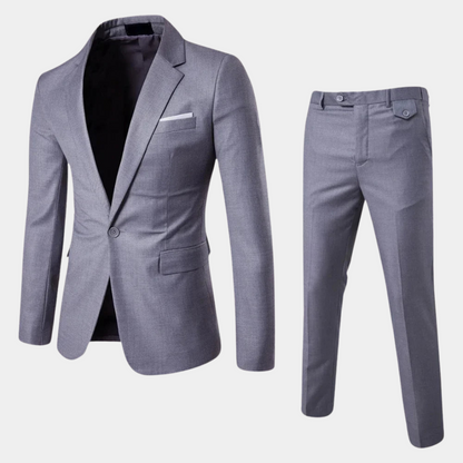Elegant Herenpak Blazer en Pantalon Set