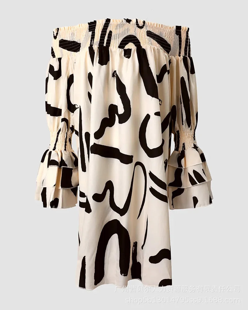 Elegant Zomerjurkje - Floral Bliss Jurk