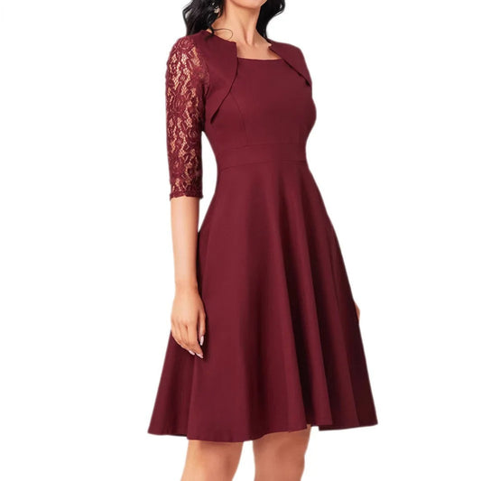 Elegante Aletta Maxi-Jurk met Bloemenprint