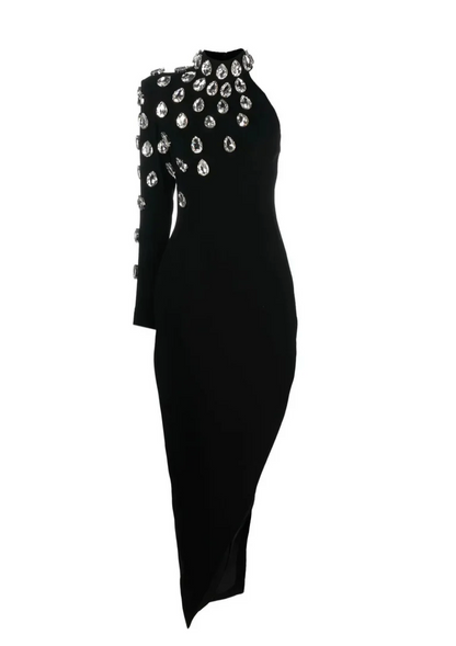 Elegante Avondjurk met Hoge Split - Glamour