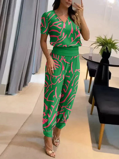 Elegante Bloemenprint Damesjurk voor Alle Gelegenheden