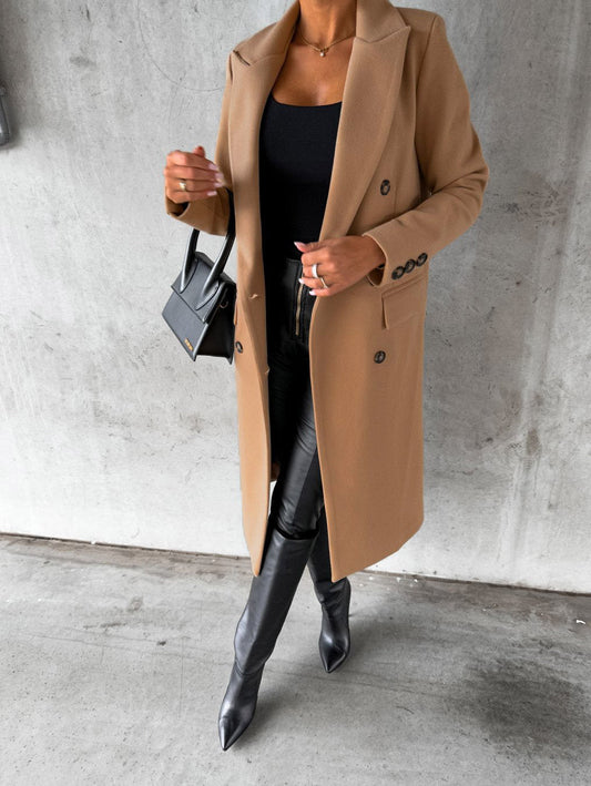 Elegante Comfortabele Lange Damesjas Jesse