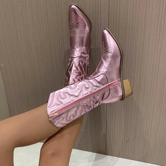 Elegante Dames Cowboylaarzen - Carina Stijlvol