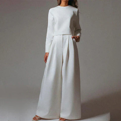 Elegante Dames Kleding Set Tweedelig