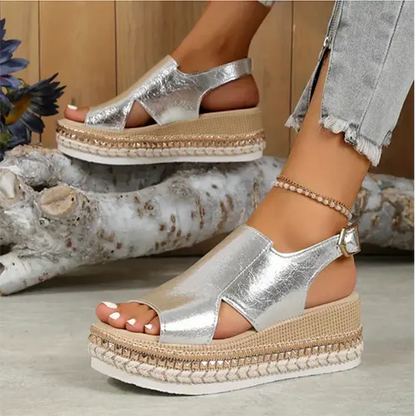 Elegante Dames Platform Sandalen Zomerstijl