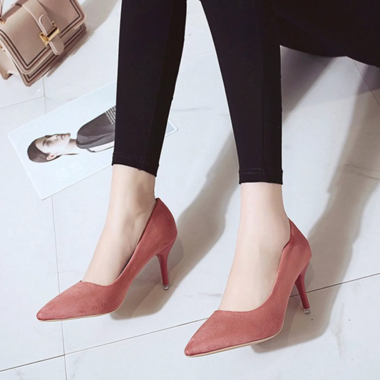 Elegante Dames Pumps - Hoge Hak Panterprint