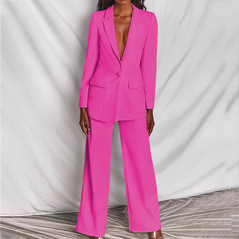 Elegante Damesblazer en Broek - Loradea
