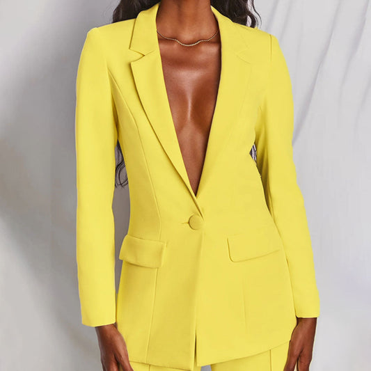 Elegante Damesblazer en Broek - Loradea