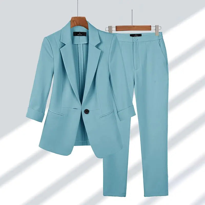 Elegante Damesblazer en Broek - Maria Set