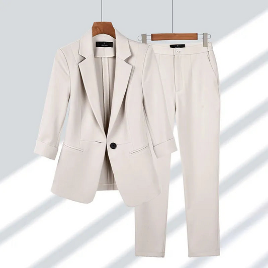 Elegante Damesblazer en Broek - Maria Set