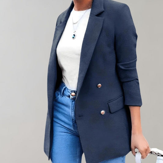Elegante Damesblazer met Kap Joan