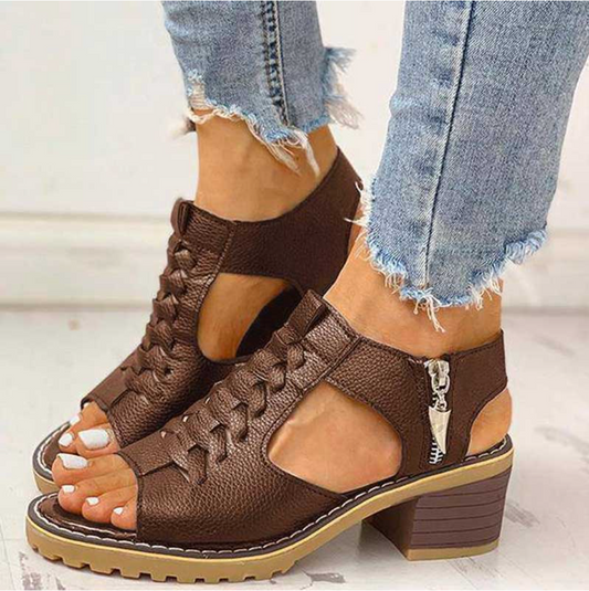 Elegante Hoge Hak Sandalen Evalina