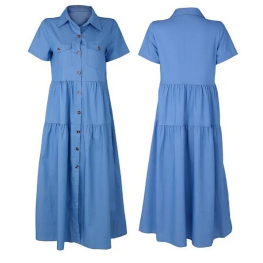 Elegante Jurk Bertha - Tijdloze Stijl