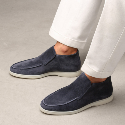 Elegante Kalfssuède Heren Loafers - Ace