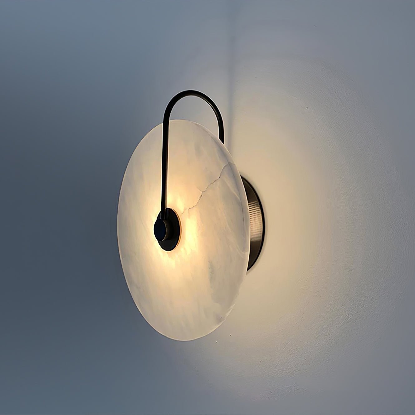 Elegante LED Wandlamp Albast - Luxe Sfeer Verlichting
