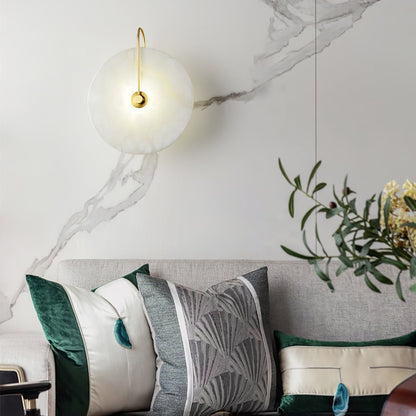 Elegante LED Wandlamp Albast - Luxe Sfeer Verlichting