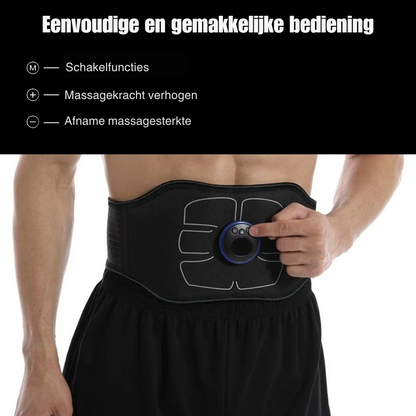 Elektrische Spierstimulatiegordel voor Buik en Lichaam