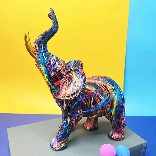 Elepantik - Modern Olifant Beeldje Decoratie