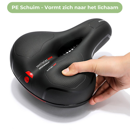 Ergonomisch Comfortabel Fietszadel met Schokdemping