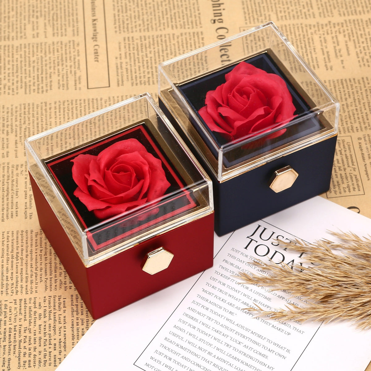 Eternal Roos Cadeauset met Hartketting