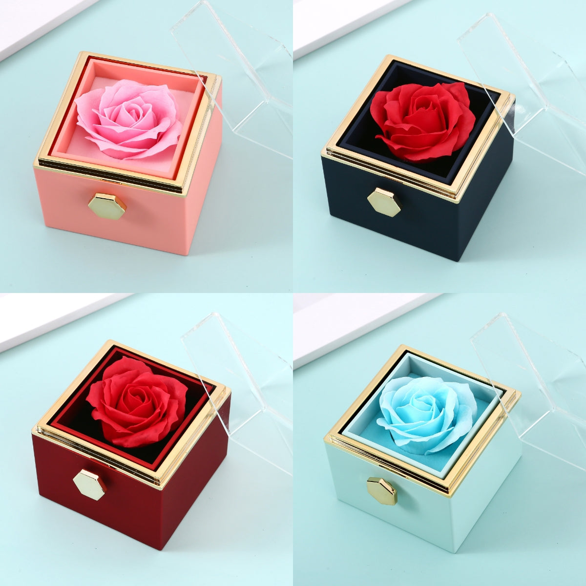 Eternal Roos Cadeauset met Hartketting