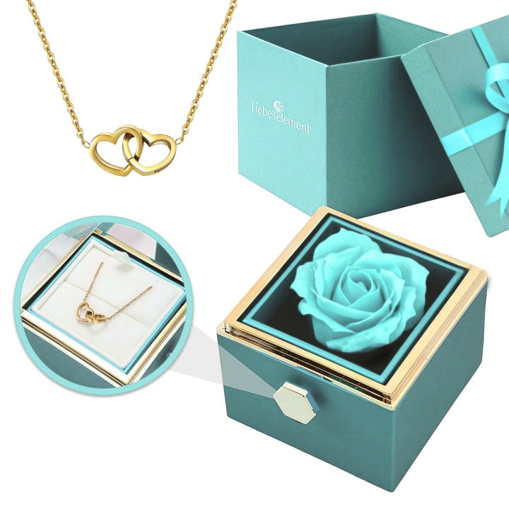 Eternal Roos Cadeauset met Hartketting