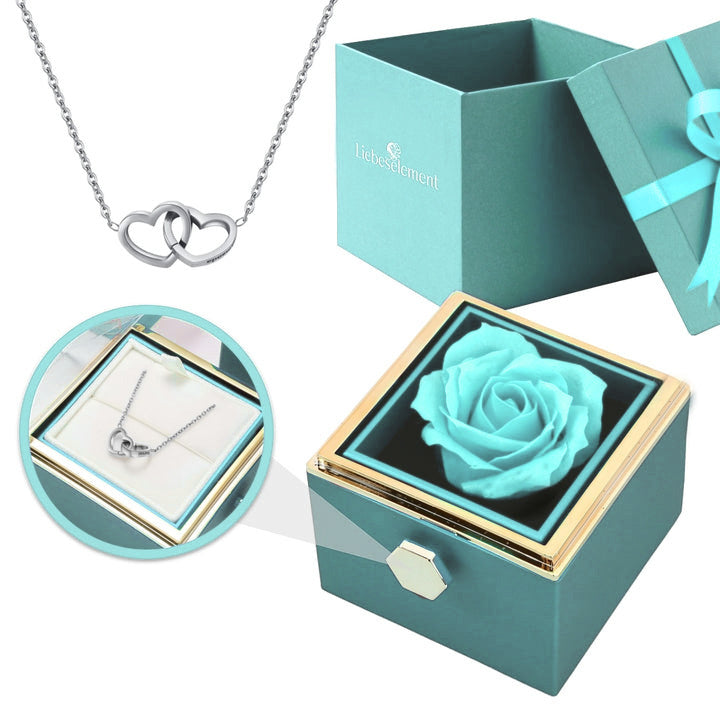 Eternal Roos Cadeauset met Hartketting