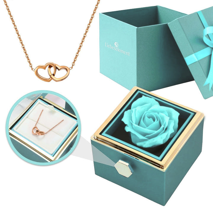 Eternal Roos Cadeauset met Hartketting