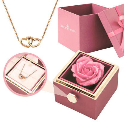 Eternal Roos Cadeauset met Hartketting