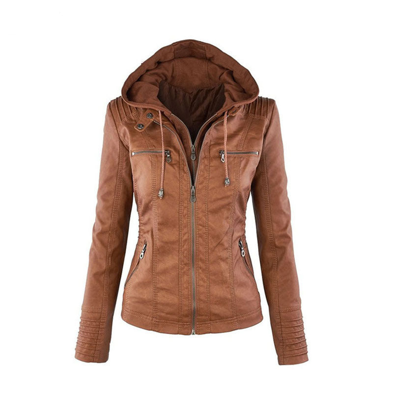Evi Leren Dameszomerjas Elegant en Licht
