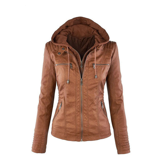 Evi Leren Dameszomerjas Elegant en Licht
