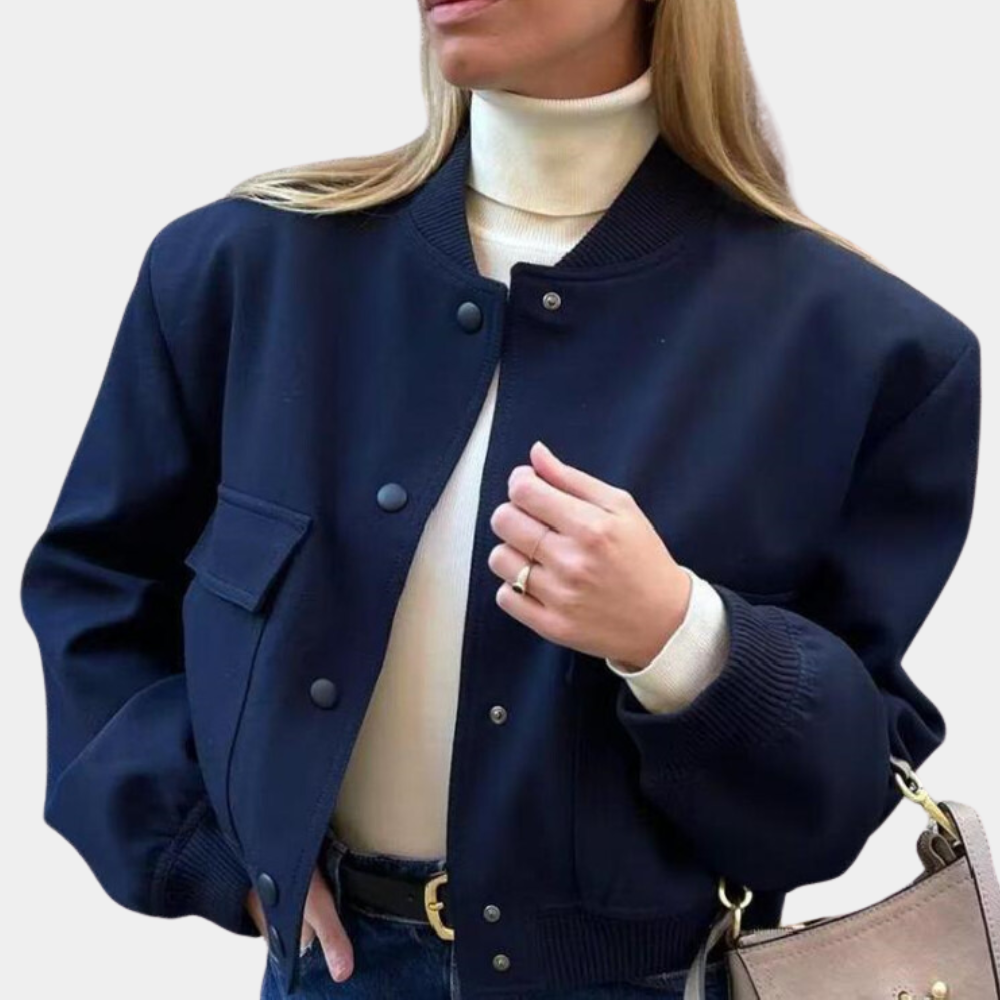 Fauna Dames Bomberjack Casual Stijlvol