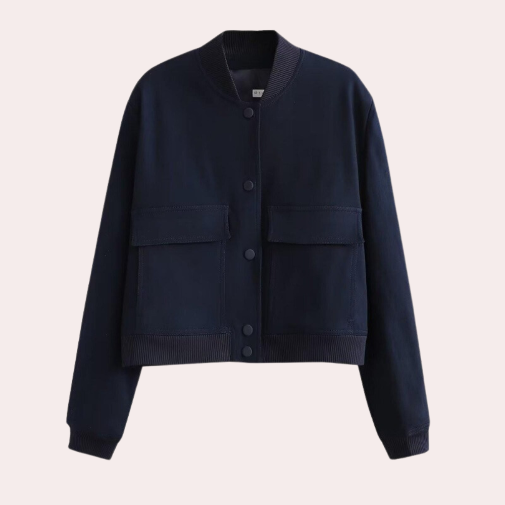 Fauna Dames Bomberjack Casual Stijlvol