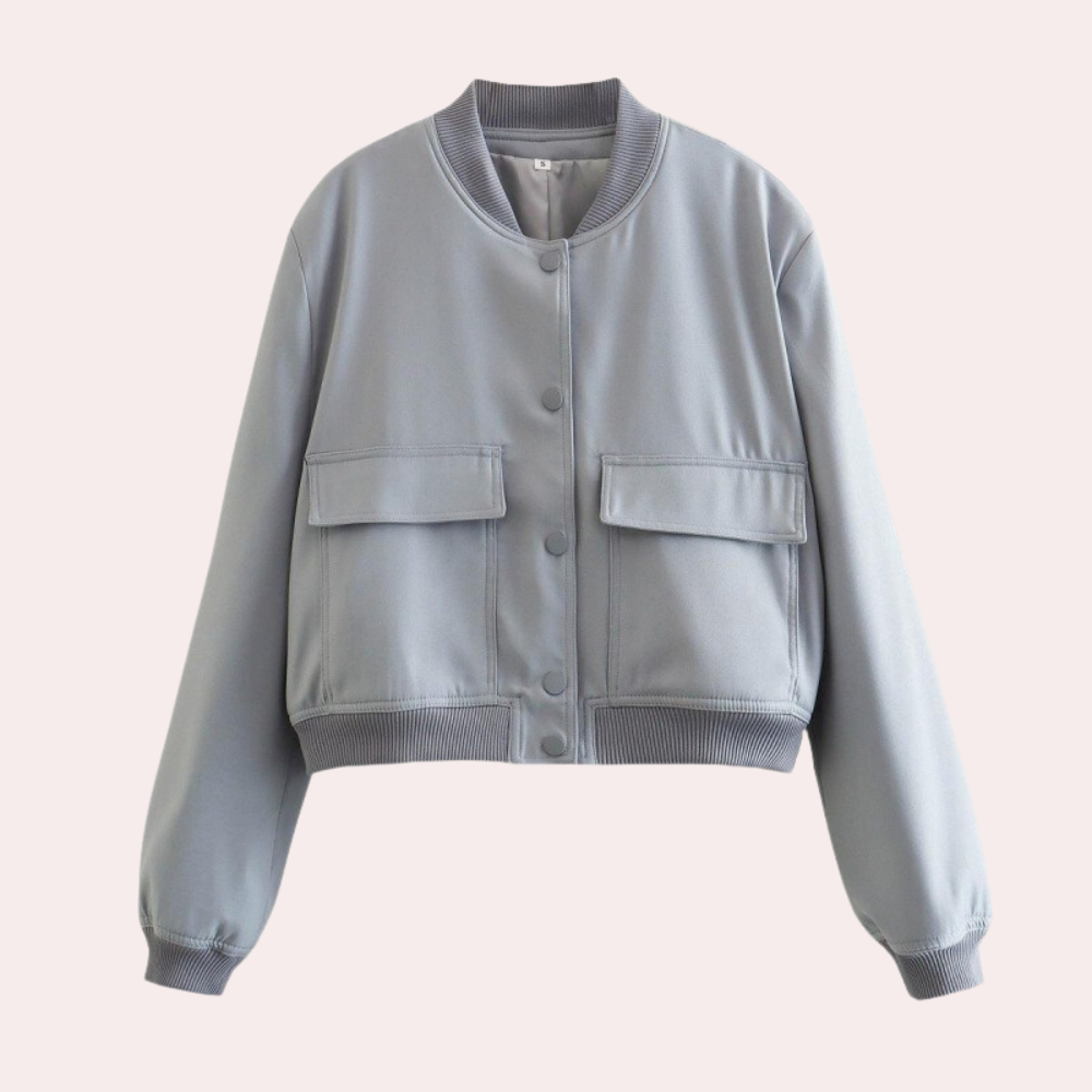 Fauna Dames Bomberjack Casual Stijlvol