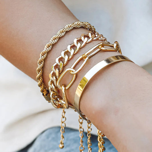 Felicity Elegante Armbandset 4-Delig