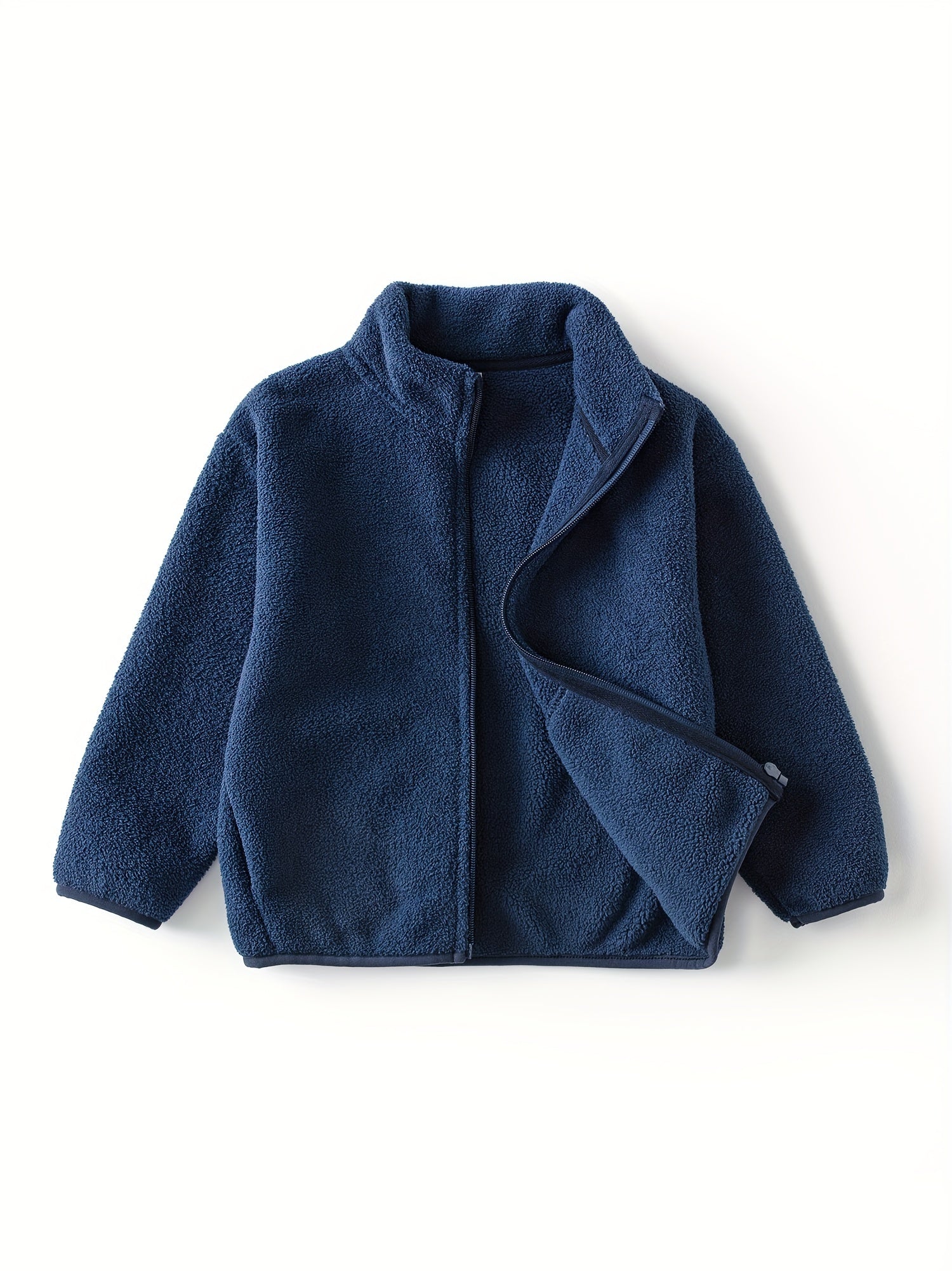 Fenley Kinder Fleecejas Effen Kleur
