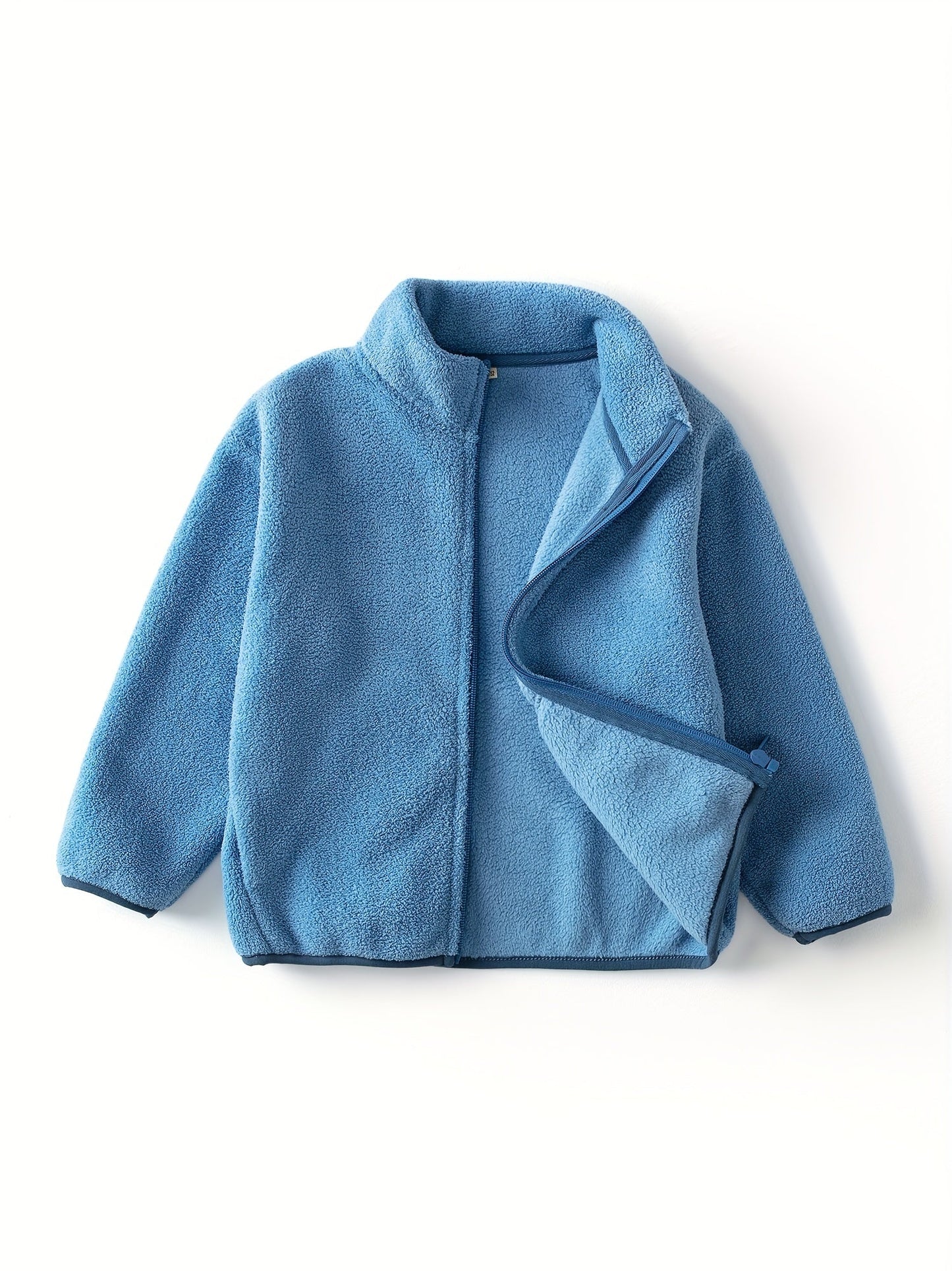 Fenley Kinder Fleecejas Effen Kleur