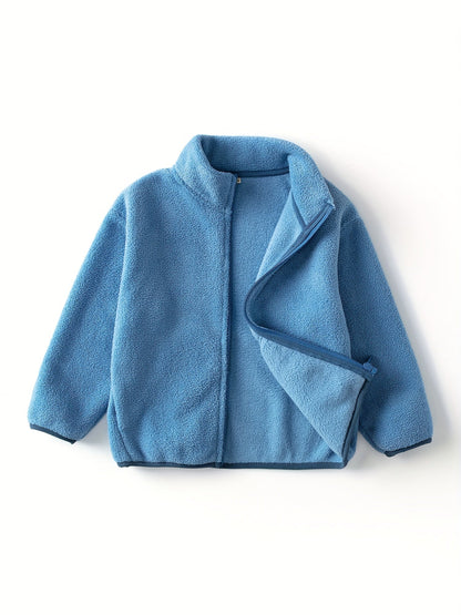 Fenley Kinder Fleecejas Effen Kleur