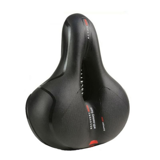 Fietszadel met Verlichting en Comfortabel Design