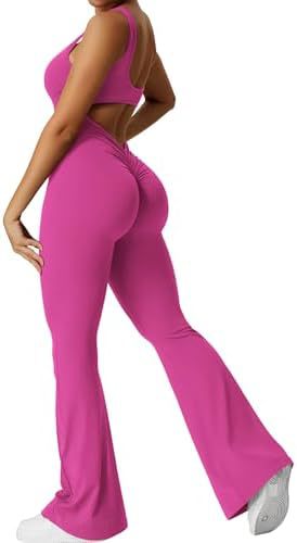 Flared Jumpsuit voor Yoga en Fitness