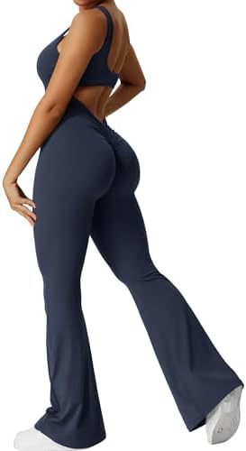 Flared Jumpsuit voor Yoga en Fitness