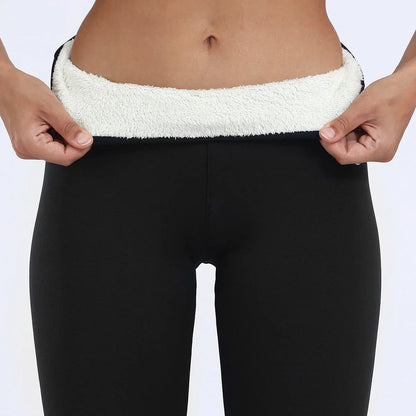 Fleece Leggings voor Winterwarmte en Stijl