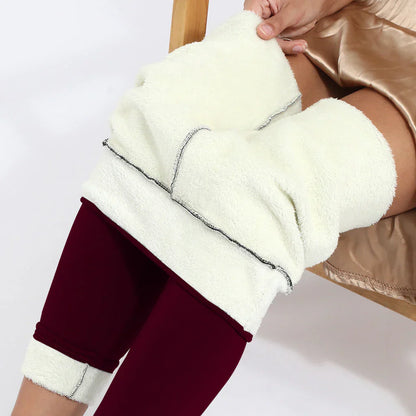 Fleece Leggings voor Winterwarmte en Stijl