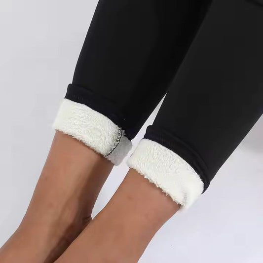 Fleece Leggings voor Winterwarmte en Stijl