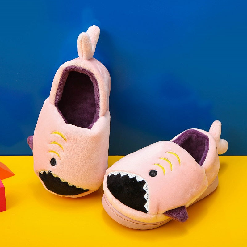 Fluffy Dinosaurus Pantoffels voor Peuters