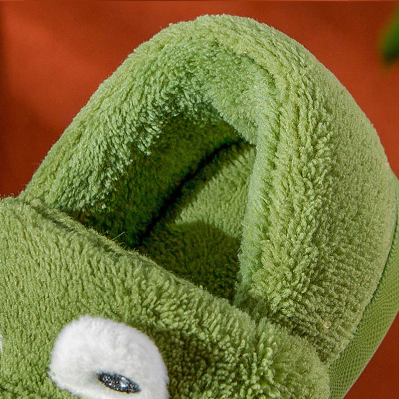 Fluffy Dinosaurus Pantoffels voor Peuters