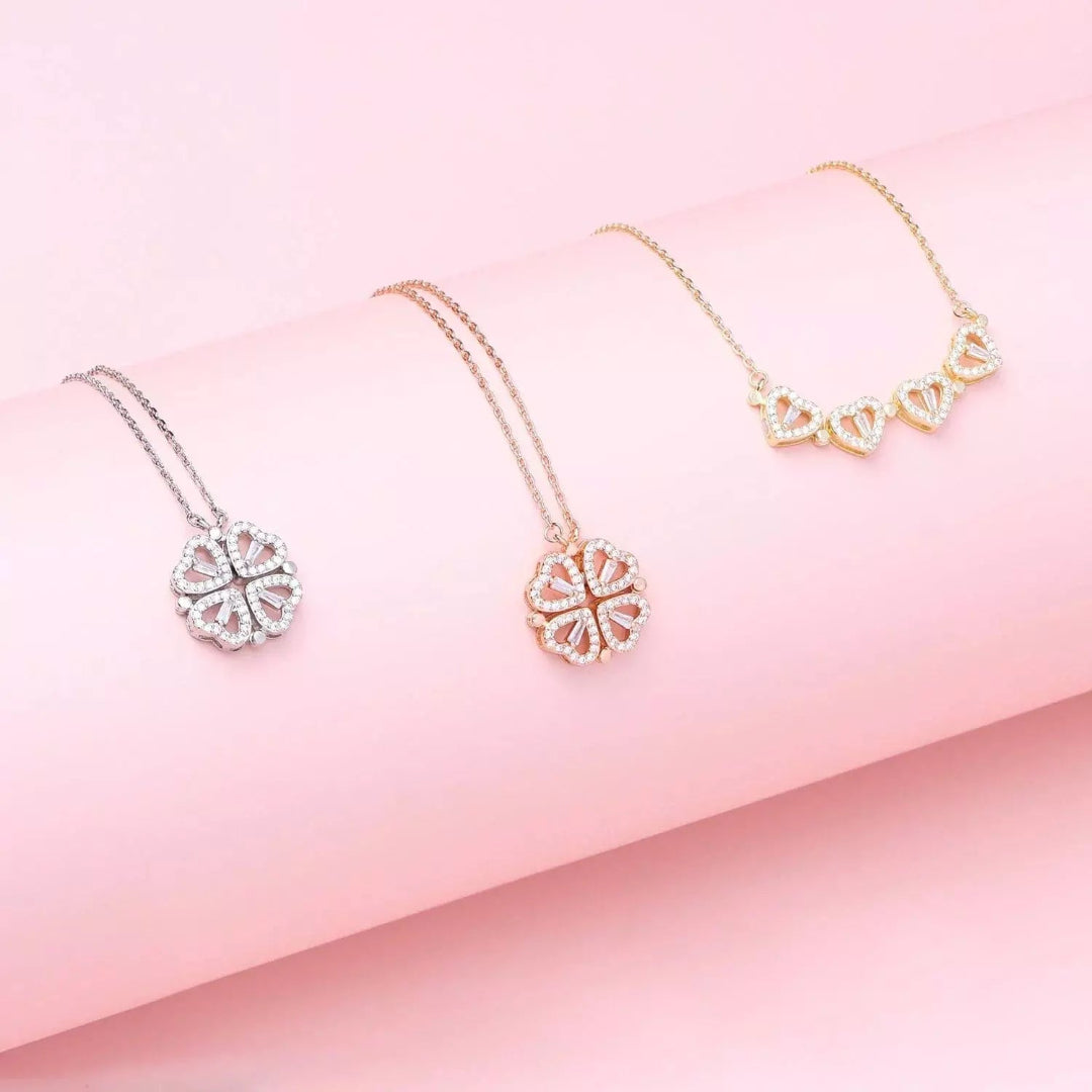 Geluk en Liefde Ketting - Moederdag Cadeau