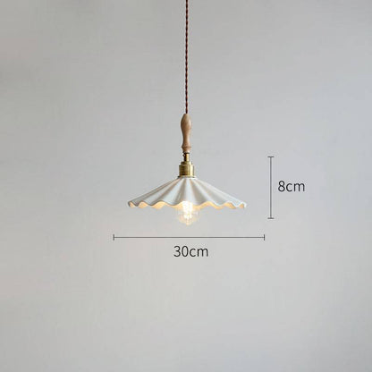 Gemma Keramische Hanglamp - Geribbeld Design