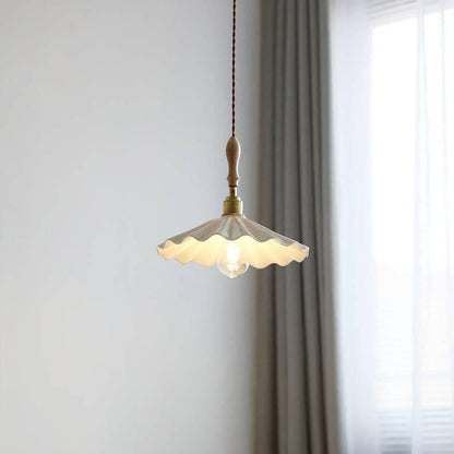 Gemma Keramische Hanglamp - Geribbeld Design
